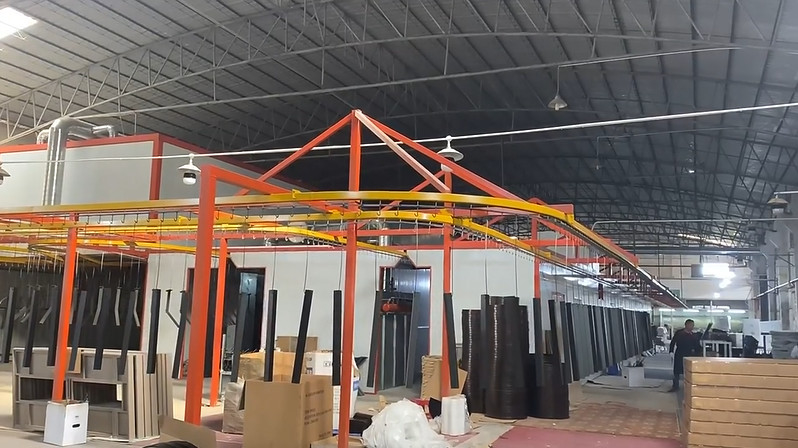 Foshan Woderful furniture Co., Ltd. productielijn van de fabrikant